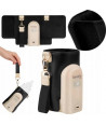 Lionelo Thermup Go Evo Portable Bottle Warmer Black Gold