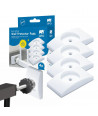 Sipo wall protector pads white 4 pcs
