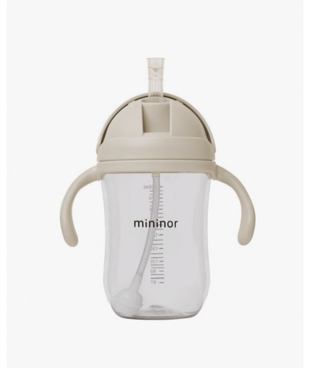 Mininor Straw cup Tritan 330ml "Cloudy Morning"