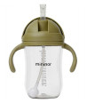 Mininor Straw cup Tritan 330ml "Black Raven"