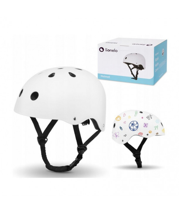 Lionelo "Helmet" Παιδικό Κράνος Ποδηλασίας 50-56cm White