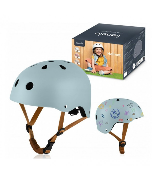Lionelo "Helmet" Παιδικό Κράνος Ποδηλασίας 50-56cm Blue Sky