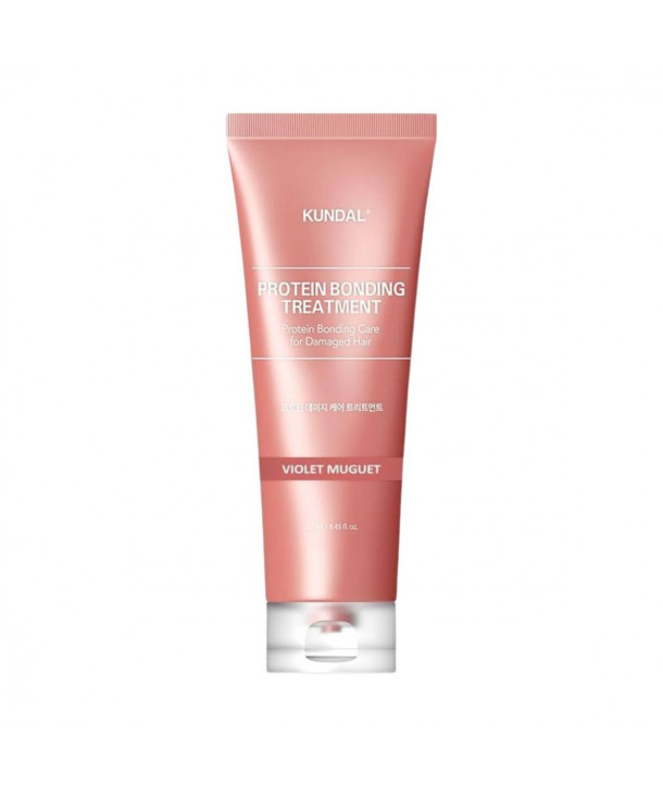 Kundal Protein Bonding Treatment – Θεραπεία πρωτεϊνης για ταλαιπωρημένα μαλλιά με άρωμα Violet Muguet 250ml