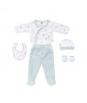 Interbaby Granja Koala GIFT SET 5 PCS (0-6 months) Green