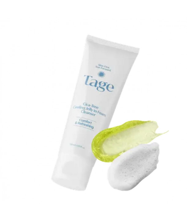 Tage Cica-Tree Cooling Jelly To Foam Cleanser 120ml