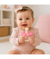 ABO SILICONE TEETHER ΜΑΣΗΤΙΚΟ ΣΙΛΙΚΟΝΗΣ 4M+ Πιπίλα ΣΙλικόνης για ανακούφιση της οδοντοφυΐας