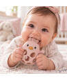 ABO SILICONE HOLLOW TEETHER ΜΑΣΗΤΙΚΟ ΣΙΛΙΚΟΝΗΣ 4M+ Παιχνίδι Οδοντοφυΐας Κοτοπουλάκι Ροζ