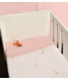 SOPHIE LA GIRAFE Σεντόνια Λίκνου Σετ 2τ -75×110-100% Βαμβάκι Design 502