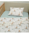OLIVER BABY Σετ Σεντόνια Κούνιας 3 τεμ.110×170 με Λάστιχο Des.423