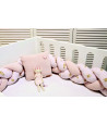OLIVER BABY Πλεξούδα Τριπλή Βαμβακερή 20x200cm με Ειδική Εσωτερική Επένδυση Design 412