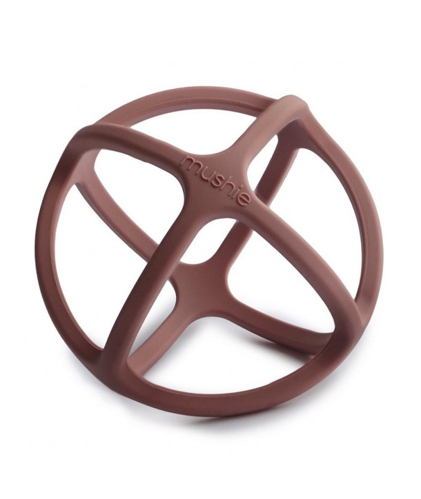 MUSHIE Woodchuck Ball Teething Toy