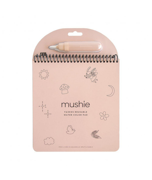 MUSHIE Επαναχρησιμοποιούμενο Μπλοκ Ζωγραφικής Fairies