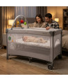 ASALVO ΠΑΡΚΟΚΡΕΒΑΤΟ COMPLETE DUO HEDGEHOG GREY