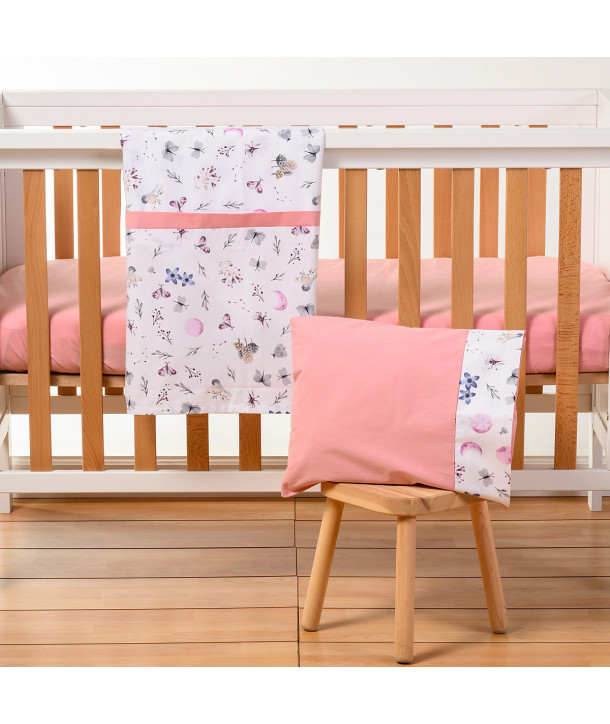ABO Set of SHEET 3PCS 70*140 Flowers & Butterflies