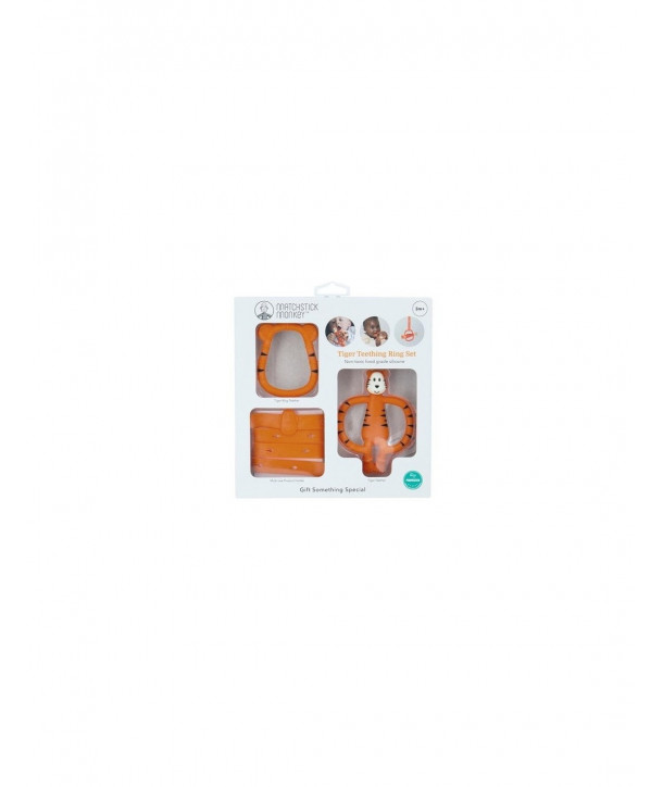 MATCHSTICK MONKEY TEETHING STARTER SET - TIGER
