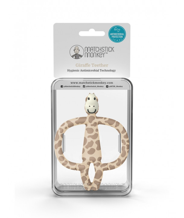 MATCHSTICK MONKEY GIRAFFE TEETHER