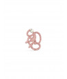 MATCHSTICK MONKEY MINI MONKEY TEETHER - DUSTY PINK