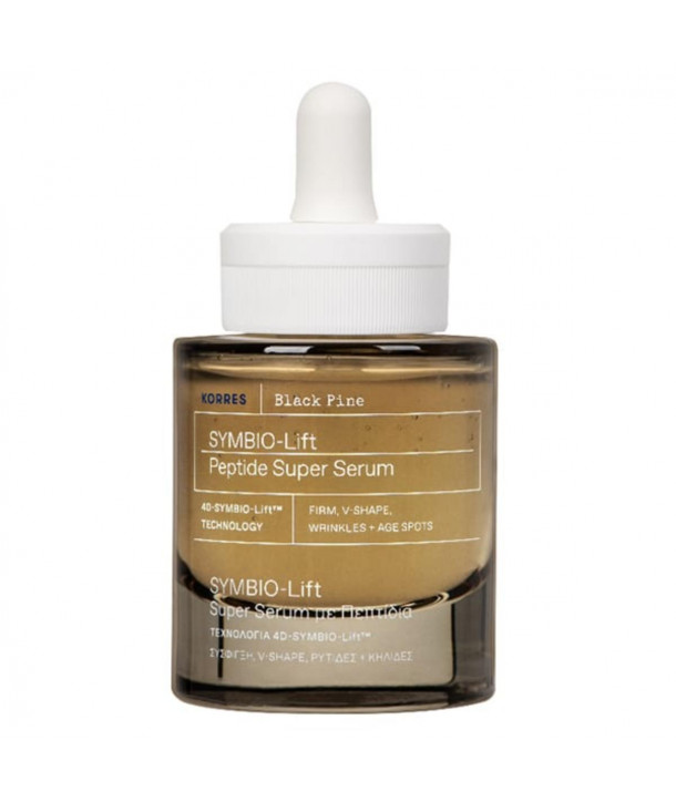 Korres Black Pine 4D Symbio-Lift Peptide Super Serum με Πεπτίδια για Σύσφιξη, Ρυτίδες & Κηλίδες, 30ml