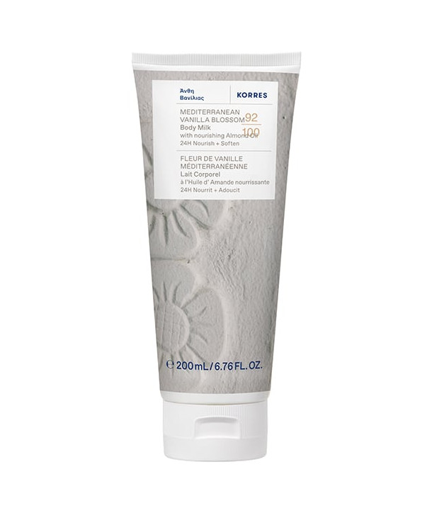Korres Body Smoothing Milk Ενυδατικό Γαλάκτωμα Σώματος Άνθη Βανίλιας, 200ml