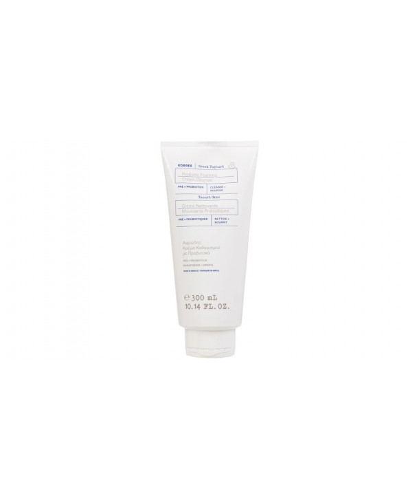 Korres Greek Yoghurt Probiotic Foaming Cream Cleanser Αφρώδης Κρέμα Καθαρισμού με Προβιοτικά, 300ml
