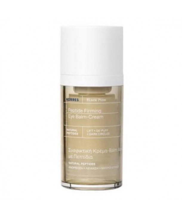 Korres Black Pine Peptide Firming Eye Balm-Cream Συσφικτική Κρέμα-Balm Ματιών με Πεπτίδια, 15ml