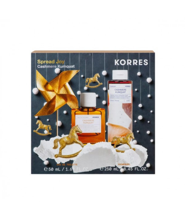 Korres Promo Spread Joy με Cashmere Kumquat Eau De Toilette, 50ml & Cashmere Kumquat Showergel , 250ml,