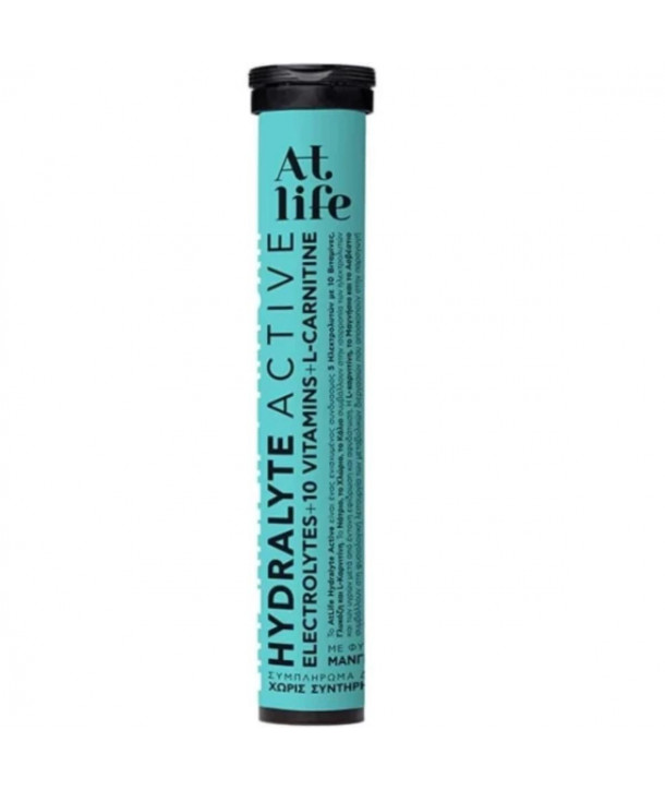 AtLife Hydrate Active Electrolytes +10 Viitamins + L-Carnitine, 24eff.tabs