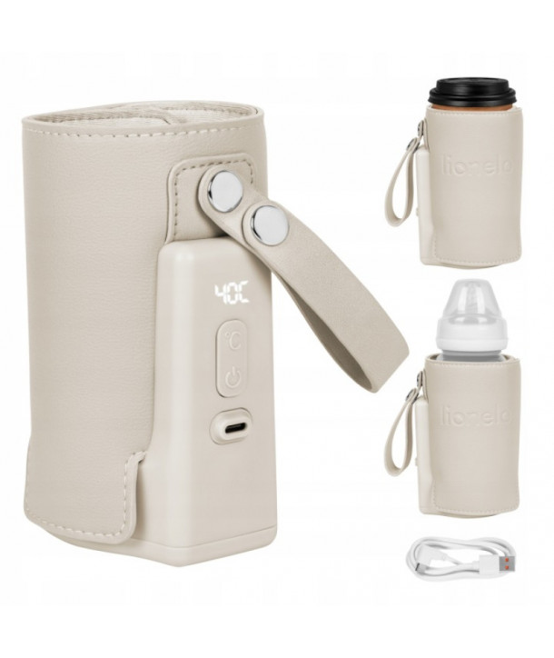 Lionelo Thermup Go Plus Θερμαντήρας Ταξιδίου Beige Calm