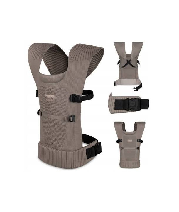 Lionelo Mabel Εργονομικός Μάρσιπος Έως 15Kg Beige Taupe