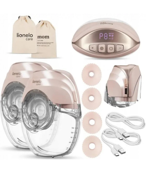 Lionelo Fidi Free Slim Duo Διπλό Ηλεκτρικό Ασύρματο Θήλαστρο