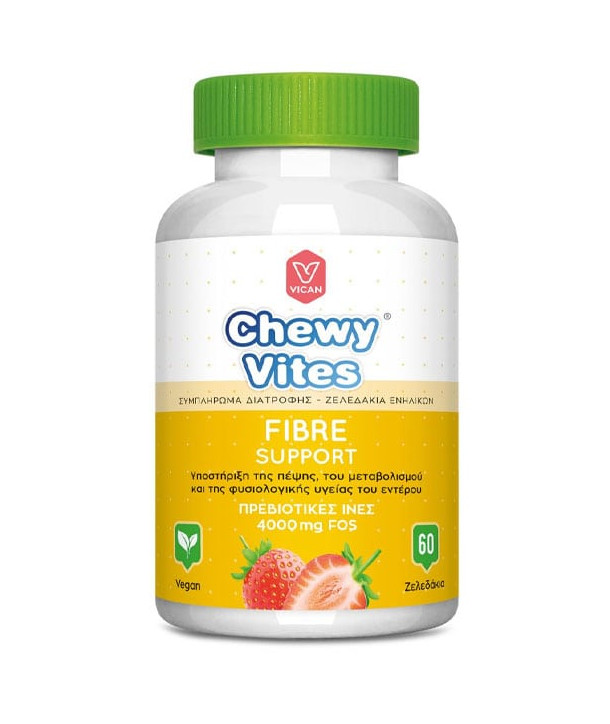 VICAN Chewy Vites Adults Fibre Support, 60gummies