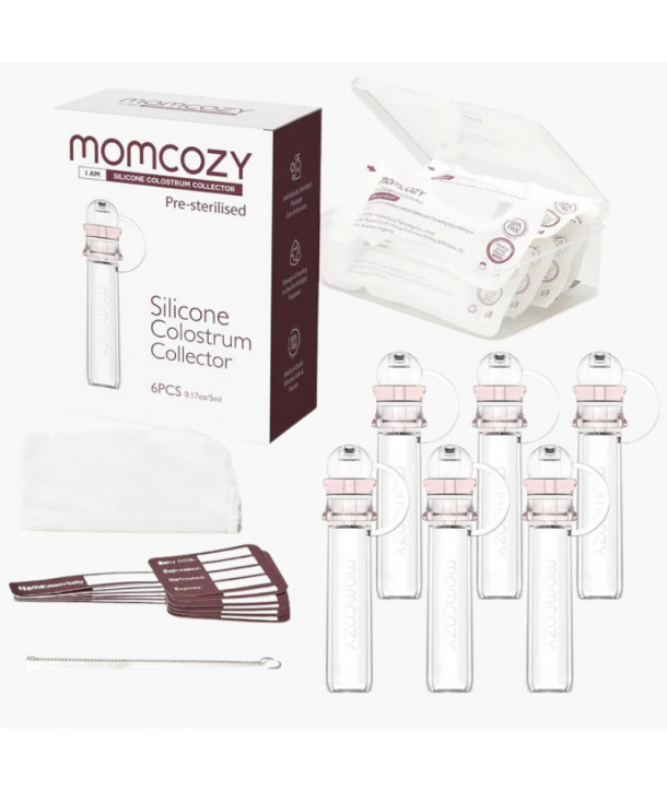 Momcozy Επαναχρησιμοποιούμενοι Συλλέκτες Μητρικού Γάλακτος 90ml 6 ΤΜΧ