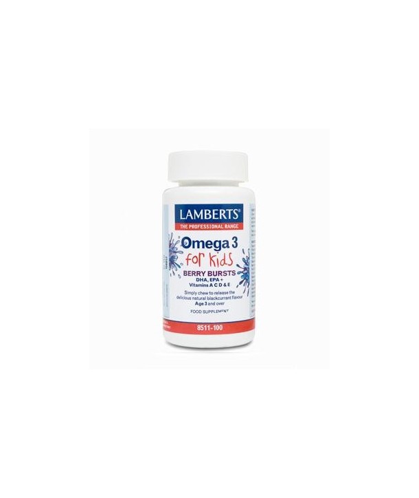 LAMBERTS OMEGA 3 FOR KIDS 100 CAPS