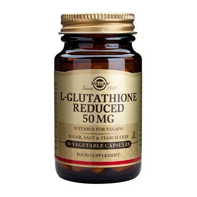 l-glutathione 50mg 120 caps SOLGAR 30 The antioxidant action cascade
